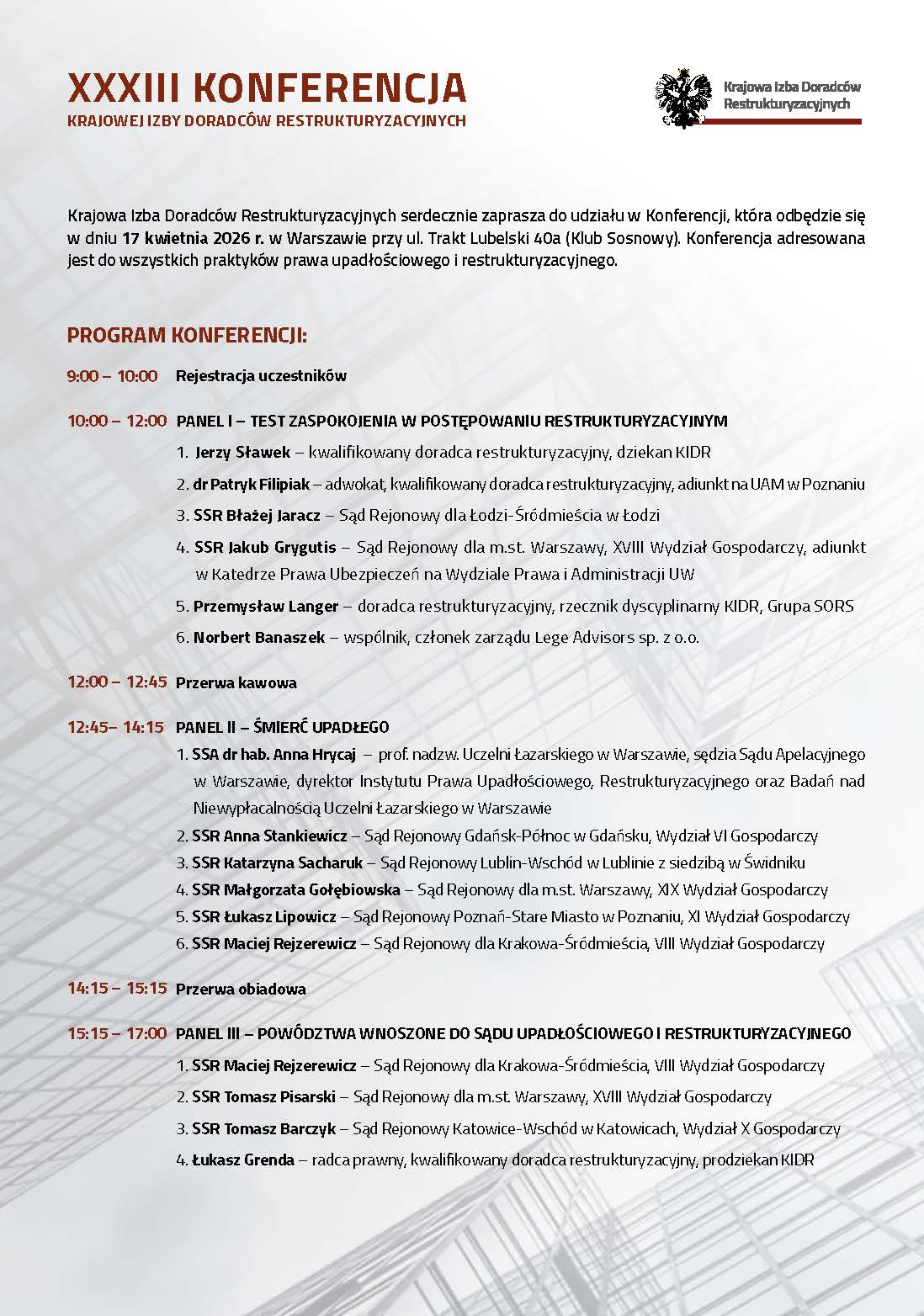 01 - Zaproszenie na XXXIII KONFERENCJĘ - 17 IV 2026_Strona_1.jpg